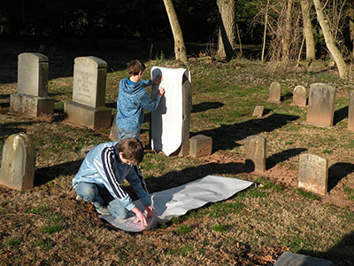 Rubbing Gravestones
